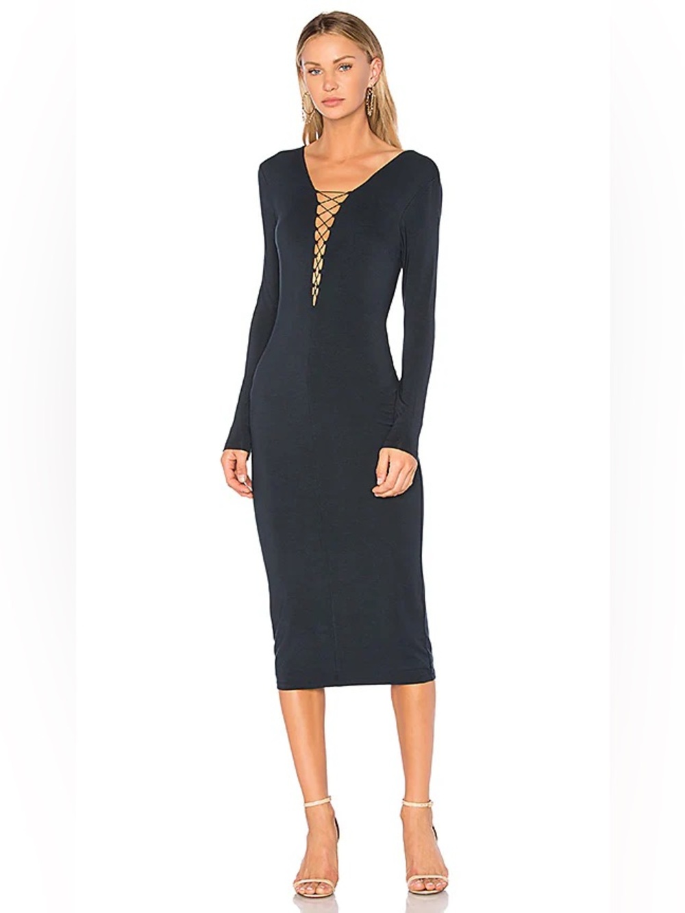 T. Alexander Wang Jersey Midi Dress